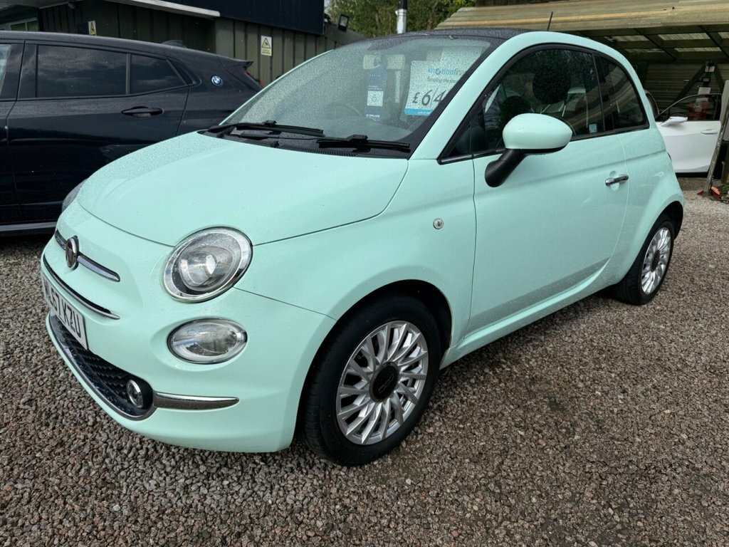 Fiat 500 1.2L Lounge ML67KZU Green