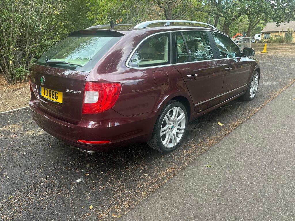 Skoda Superb 2.0 Tfsi Elegance Dsg Euro 5 Red #3