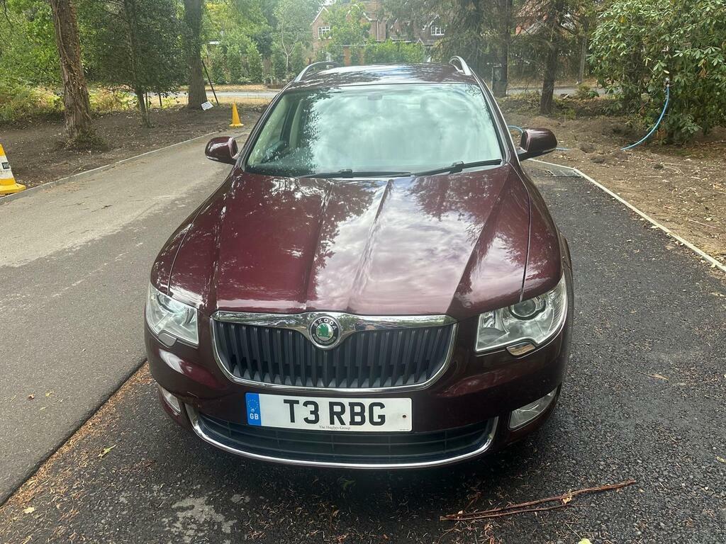 Skoda Superb 2.0 Tfsi Elegance Dsg Euro 5 Red #4