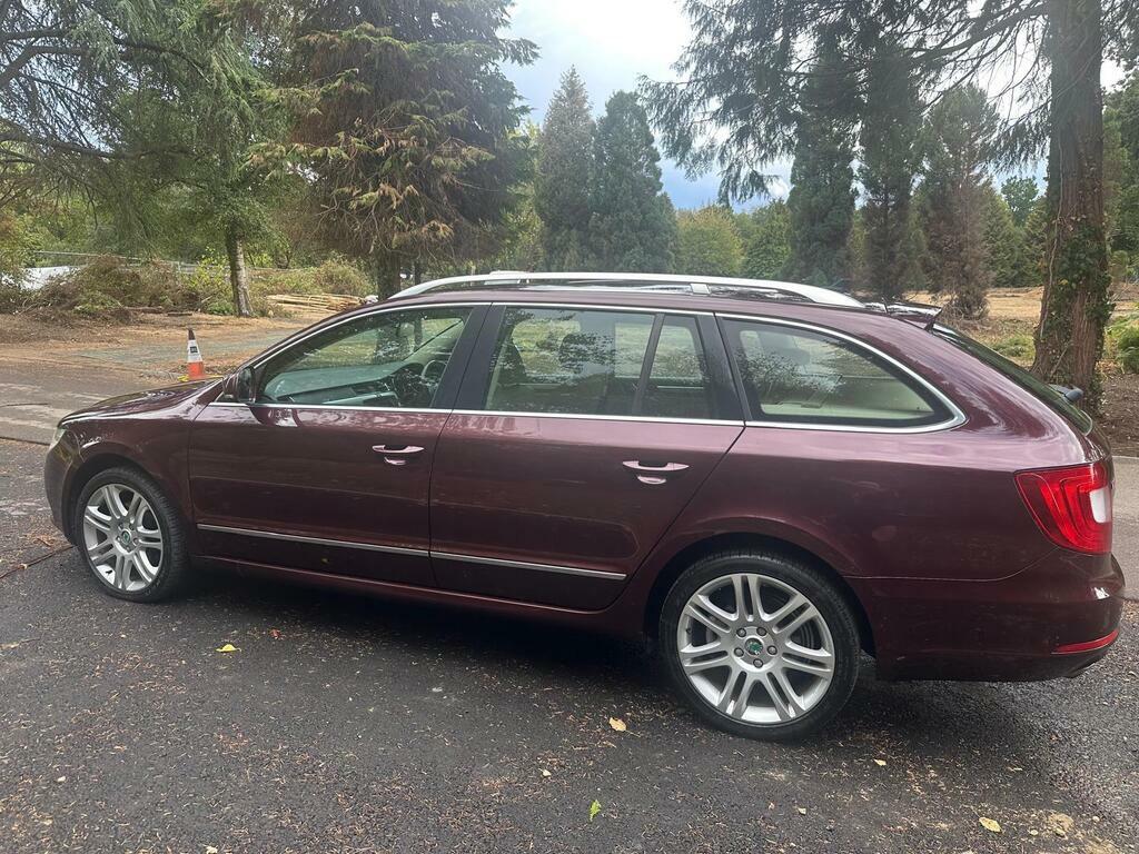 Skoda Superb 2.0 Tfsi Elegance Dsg Euro 5 Red #6