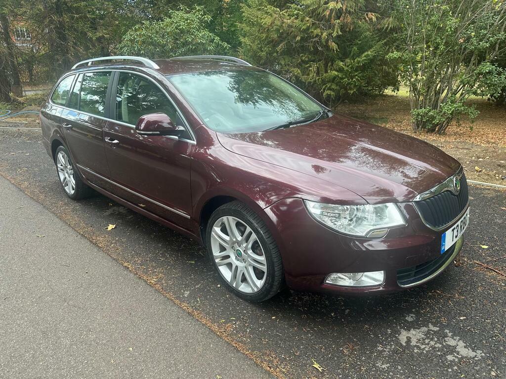 Skoda Superb 2.0 Tfsi Elegance Dsg Euro 5 Red
