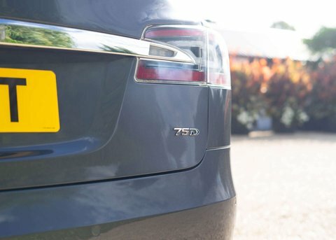 Tesla Model S Model S 100D Red #25