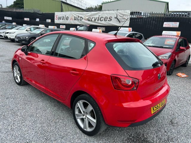 Seat Ibiza 1.4 Toca Hatchback KS63ULD Red #6