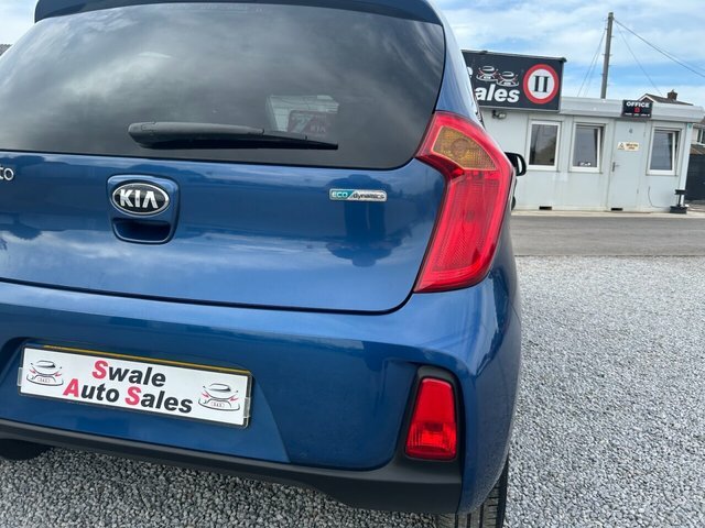 Kia Picanto 1.0 Ecodynamics 2 Hatchback YH65DXY Blue #5