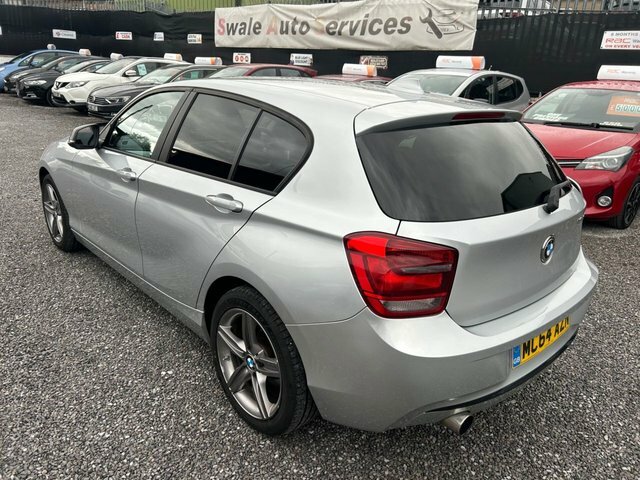 BMW 1 Series 2.0 116D Sport Hatchback MC64AZN Silver #6