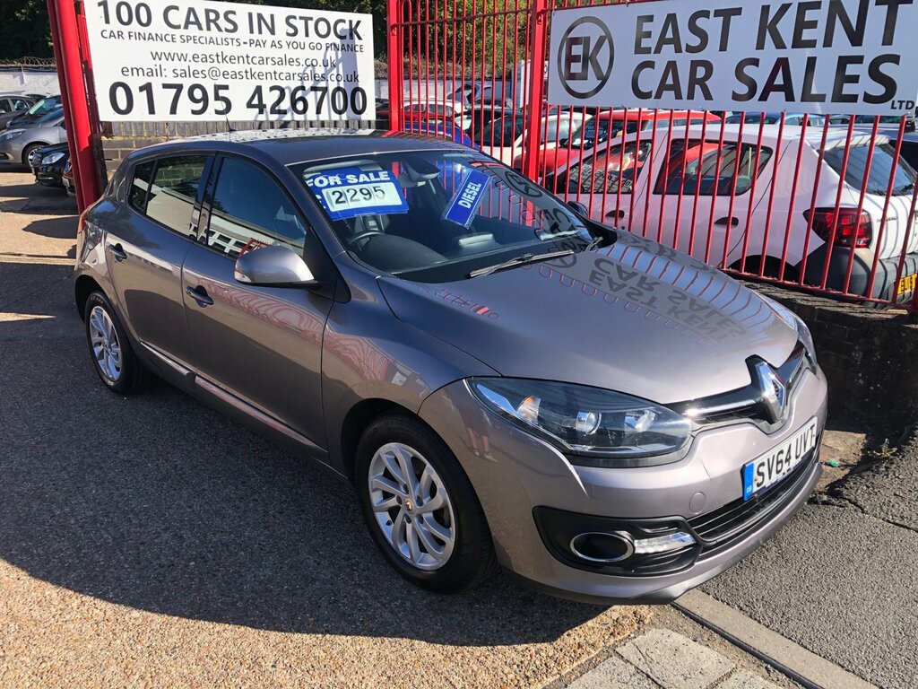 Renault Megane 1.5 Dci Energy Dynamique Tomtom Hatchback Dies Grey
