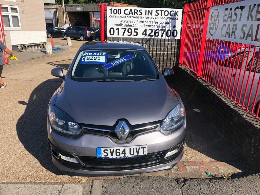 Renault Megane 1.5 Dci Energy Dynamique Tomtom Hatchback Dies Grey #2
