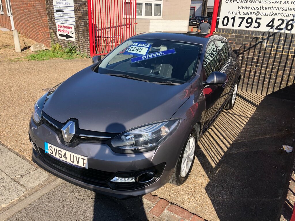 Renault Megane 1.5 Dci Energy Dynamique Tomtom Hatchback Dies Grey #3