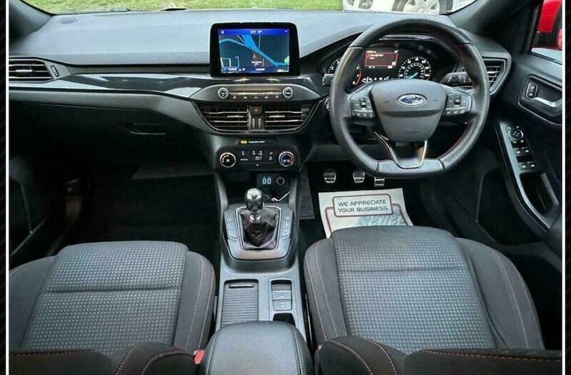 Ford Focus 1.0T Ecoboost Mhev St-line YM73FMF Red #3