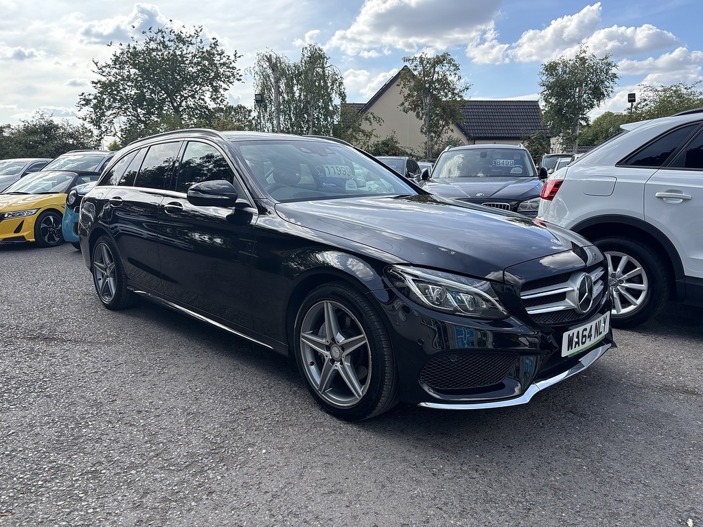 Mercedes-Benz C Class C 200 Amg Line U556684 Black