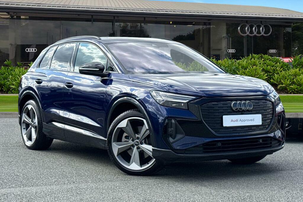 Audi Q4 E Tron Q4 Black Edition 45 E-tron 210,00 Kw Blue