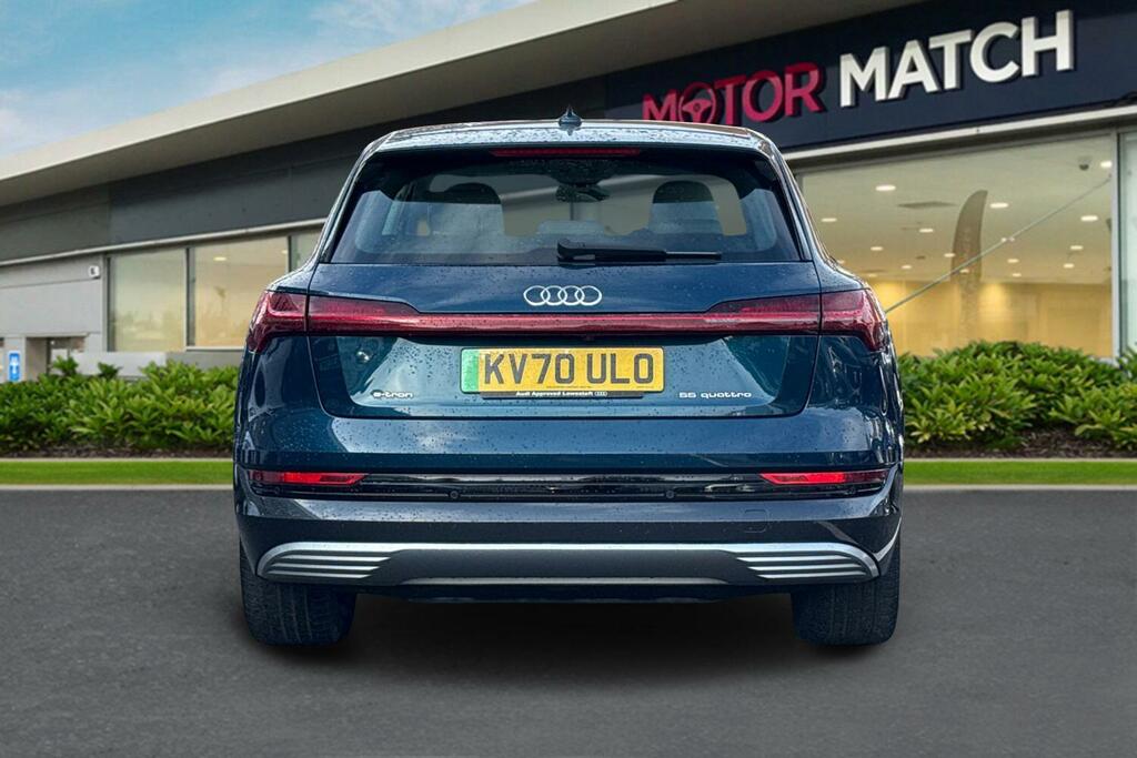 Audi E-tron 55 Quattro 95Kwh KV70ULO Blue #4