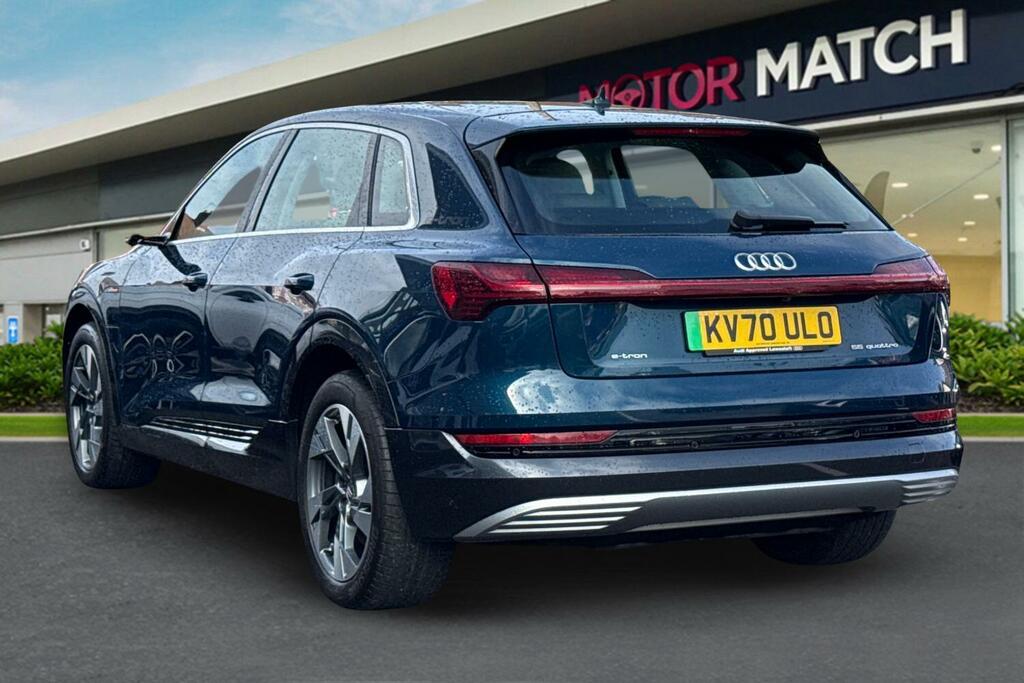 Audi E-tron 55 Quattro 95Kwh KV70ULO Blue #2