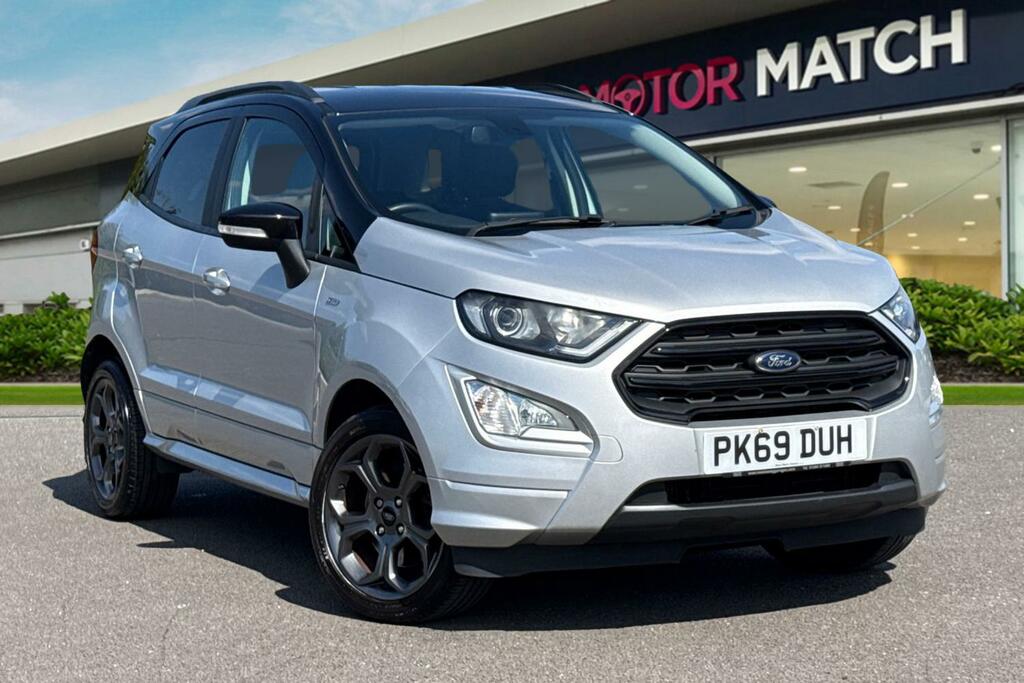 Ford Ecosport 1.0T Ecoboost St-line Euro 6 Ss Silver