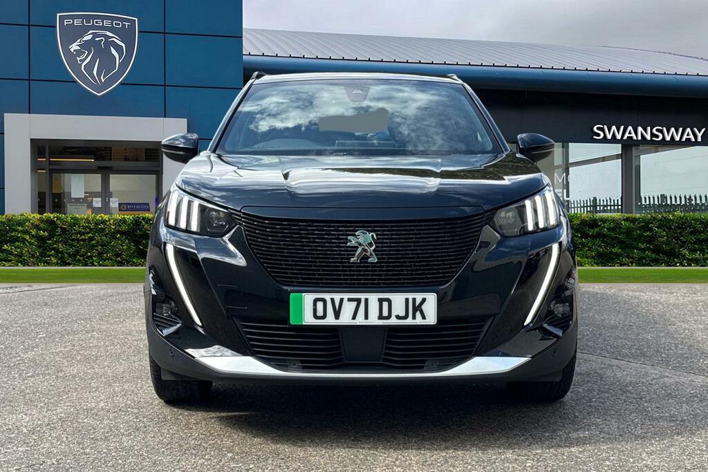 Peugeot e-2008 50Kwh Gt OV71DJK Black #5