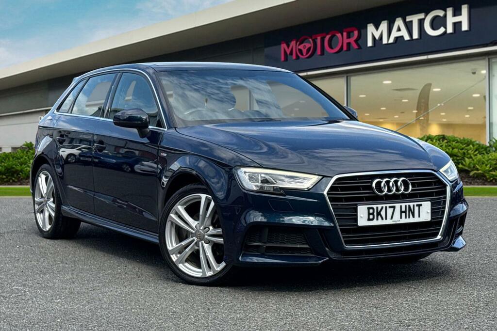 Audi A3 1.4 Tfsi Cod S Line Sportback Euro 6 Ss Blue