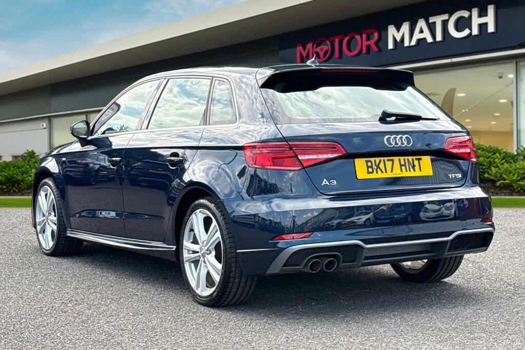 Audi A3 1.4 Tfsi Cod S Line Sportback Euro 6 Ss Blue #2
