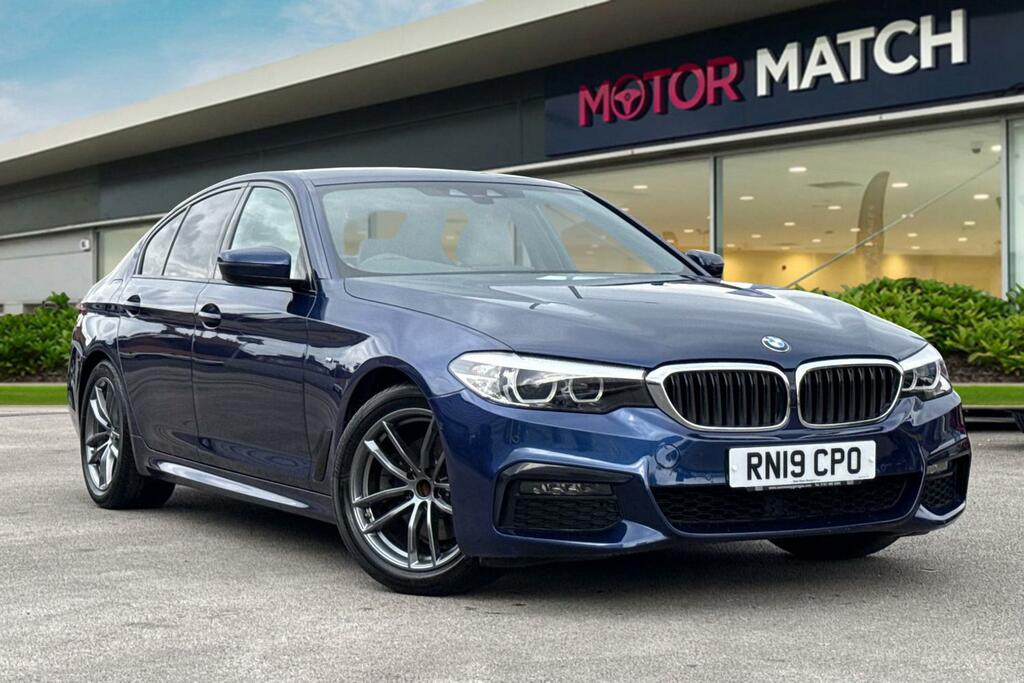 BMW 5 Series 2.0 520I Gpf M Sport Euro 6 Ss Blue