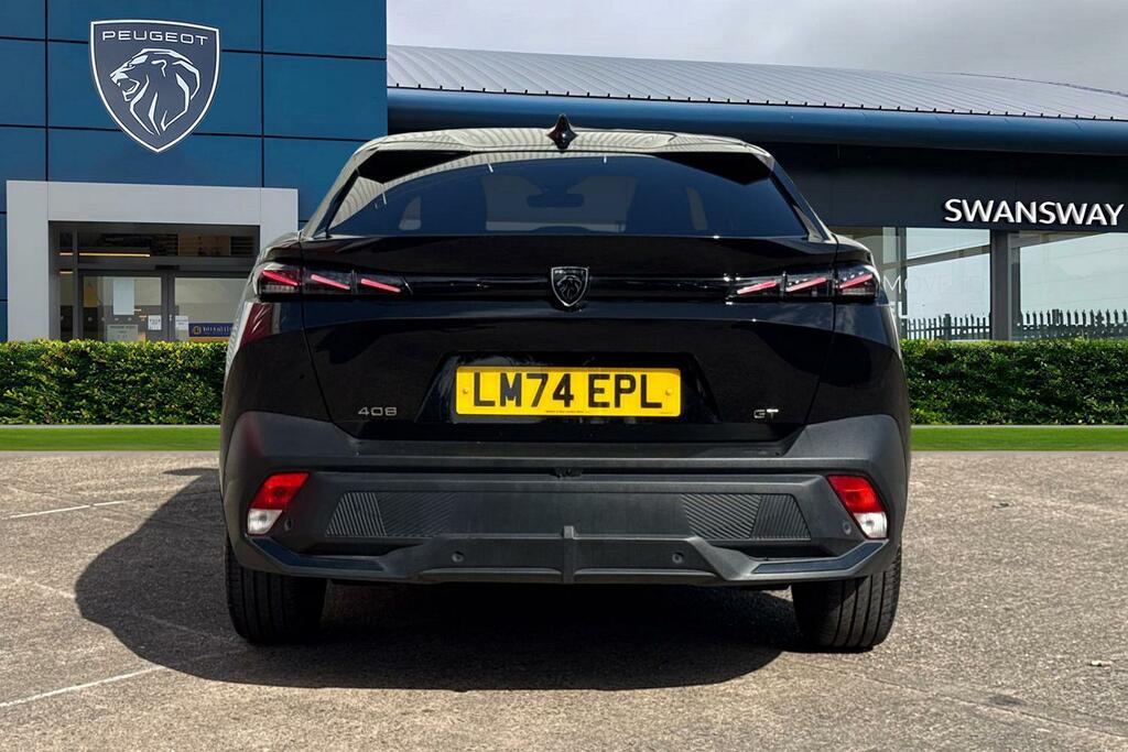 Peugeot 408 1.2 Puretech Gt Fastback Eat Euro 6 Ss Black #4