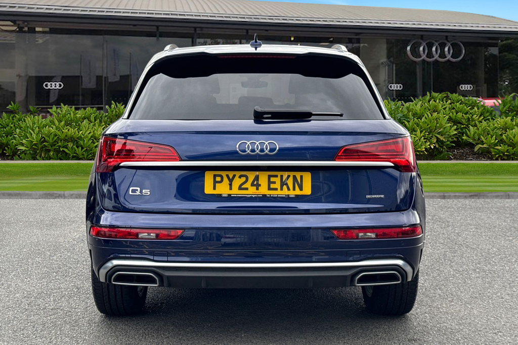 Audi Q5 S Line 40 Tdi Quattro 204 Ps S Tronic Blue #4