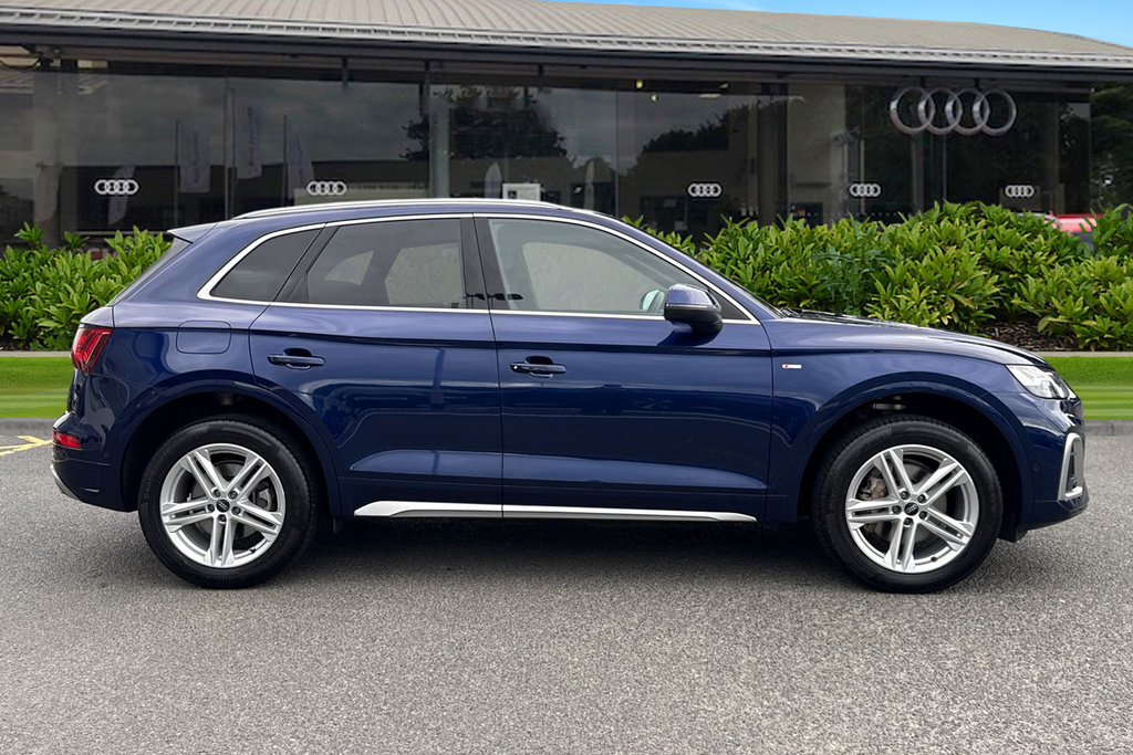 Audi Q5 S Line 40 Tdi Quattro 204 Ps S Tronic Blue #3