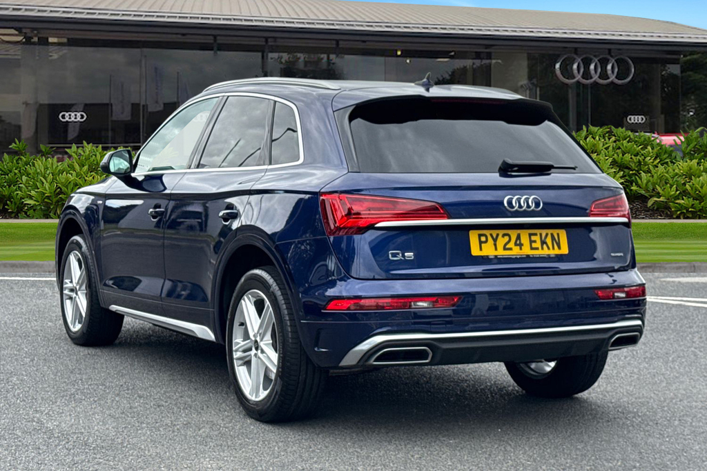 Audi Q5 S Line 40 Tdi Quattro 204 Ps S Tronic Blue #2