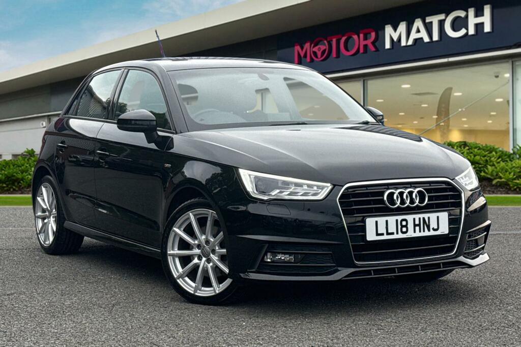 Audi A1 1.4 Tfsi S Line Sportback Euro 6 Ss Nav Black