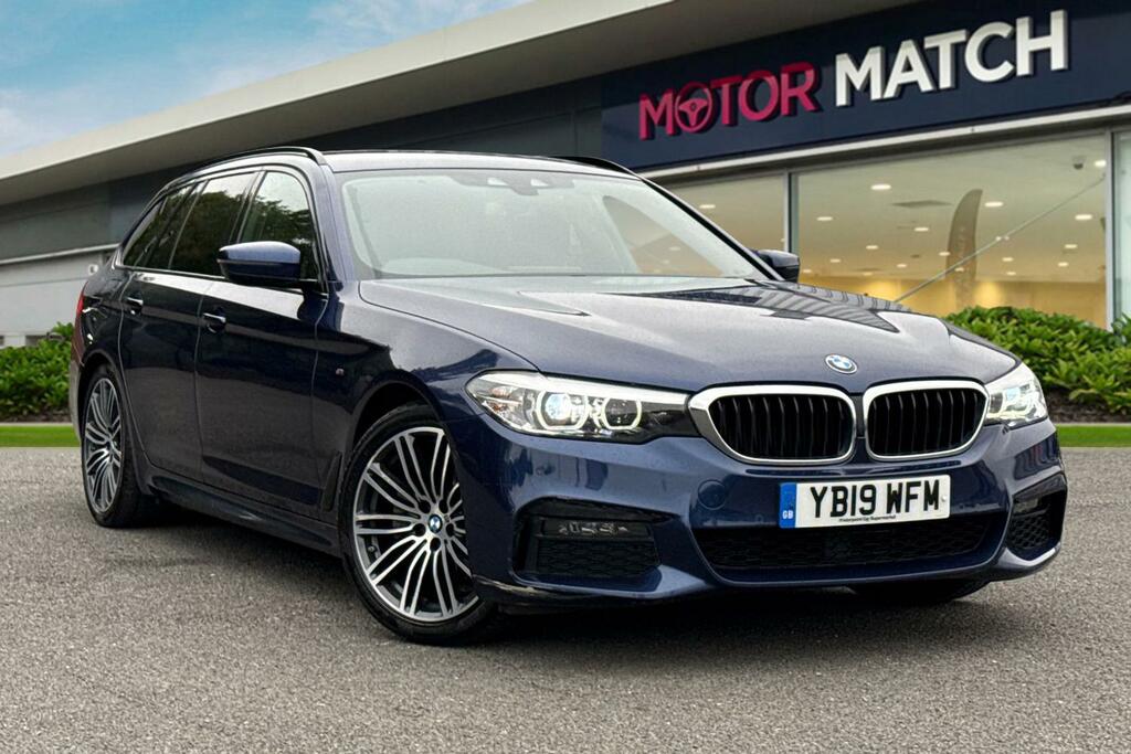 BMW 5 Series 2.0 520D M Sport Touring Euro 6 Ss Blue