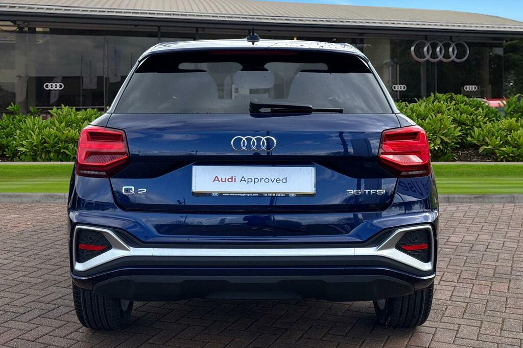 Audi Q2 S Line 35 Tfsi 150 Ps S Tronic BU26ZGR Blue #4