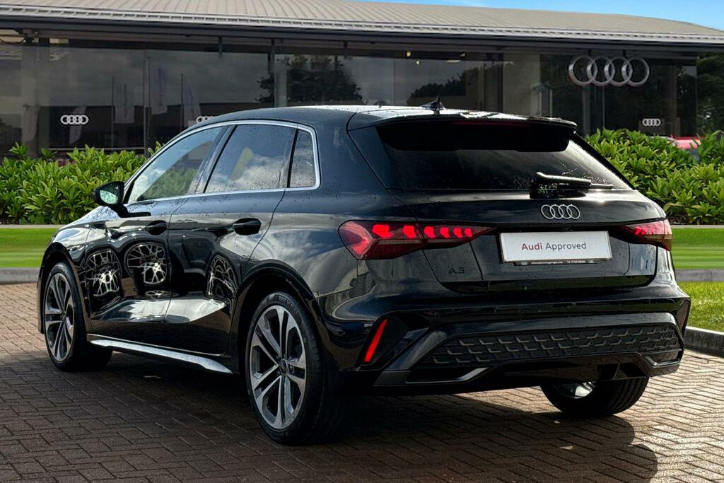 Audi A3 S Line Tfsi 116 Ps S Tronic BU26ZJV Black #2