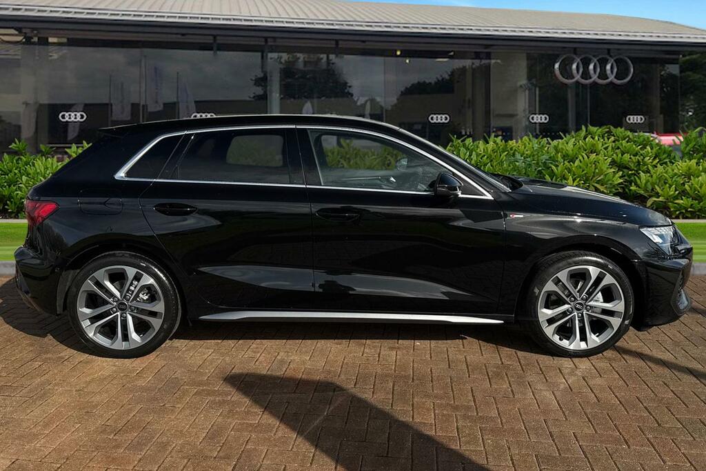 Audi A3 S Line Tfsi 116 Ps S Tronic BU26ZJV Black #3