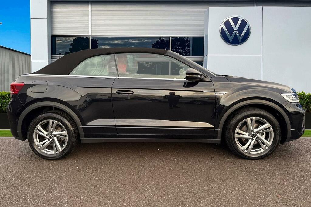 Volkswagen T-Roc 1.5 Tsi R-line Convertible Dsg 2Wd Euro KY25UNK Black #3