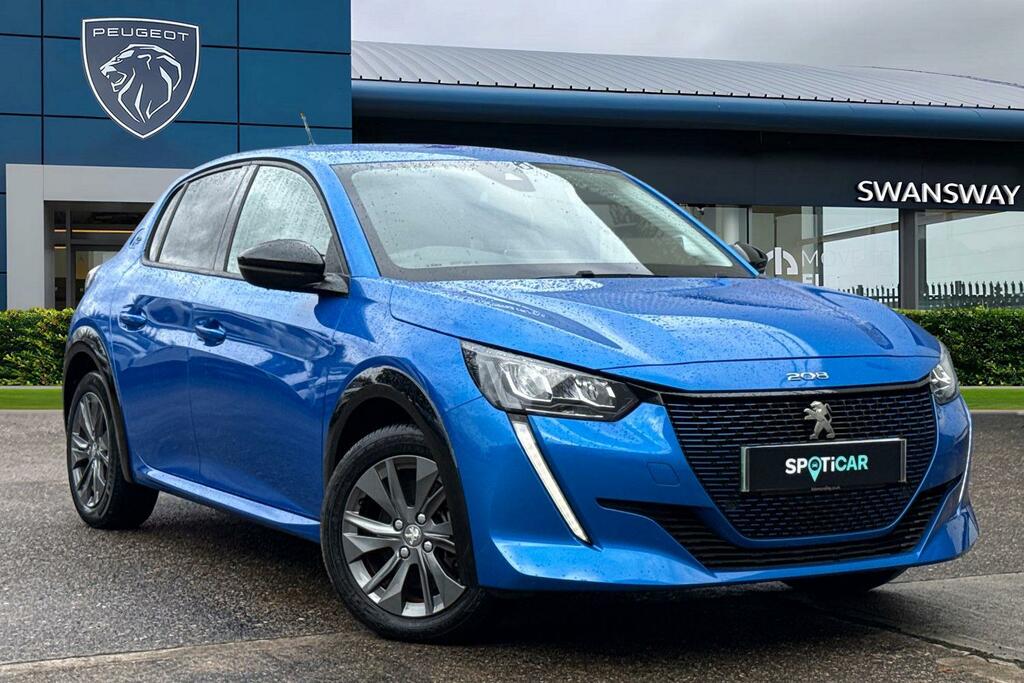 Peugeot e-208 50Kwh Allure Premium 7Kw Charger Blue