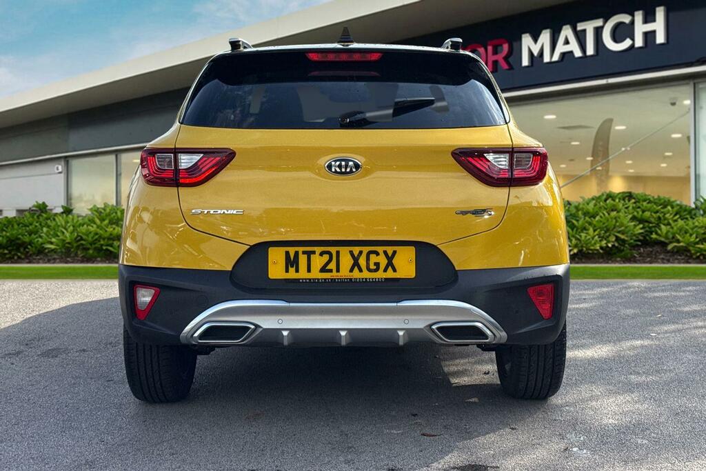 Kia Stonic 1.0 T-gdi Mhev Gt-line S Dct Euro 6 Ss Yellow #4
