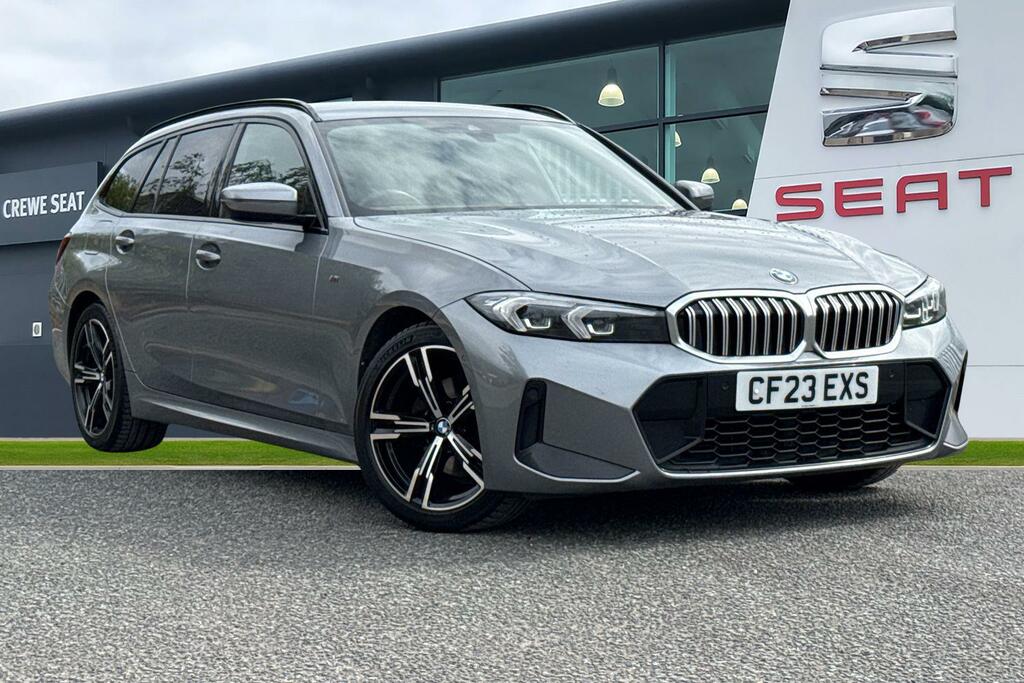 BMW 3 Series 2.0 320D Mht M Sport Touring Euro 6 Ss Grey