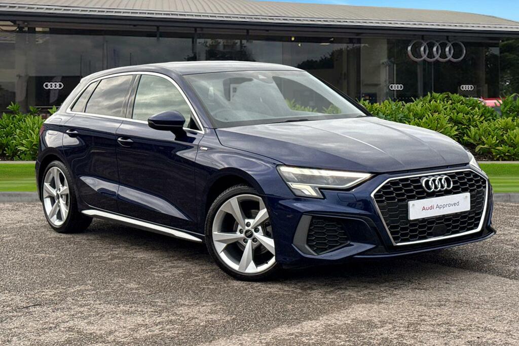 Audi A3 S Line 35 Tfsi 150 Ps S Tronic Blue