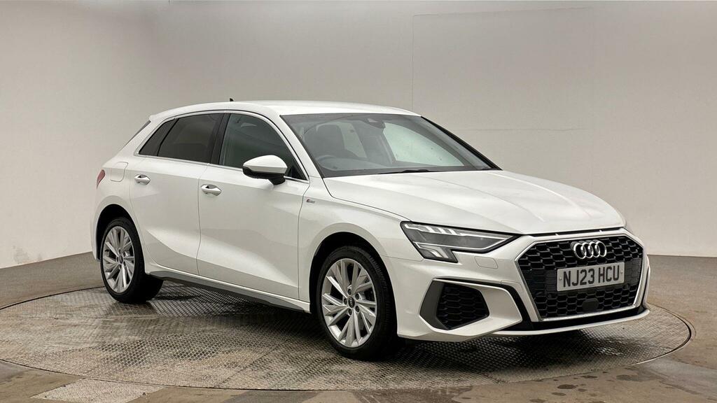 Audi A3 S Line 40 Tfsi E 204 Ps S Tronic White