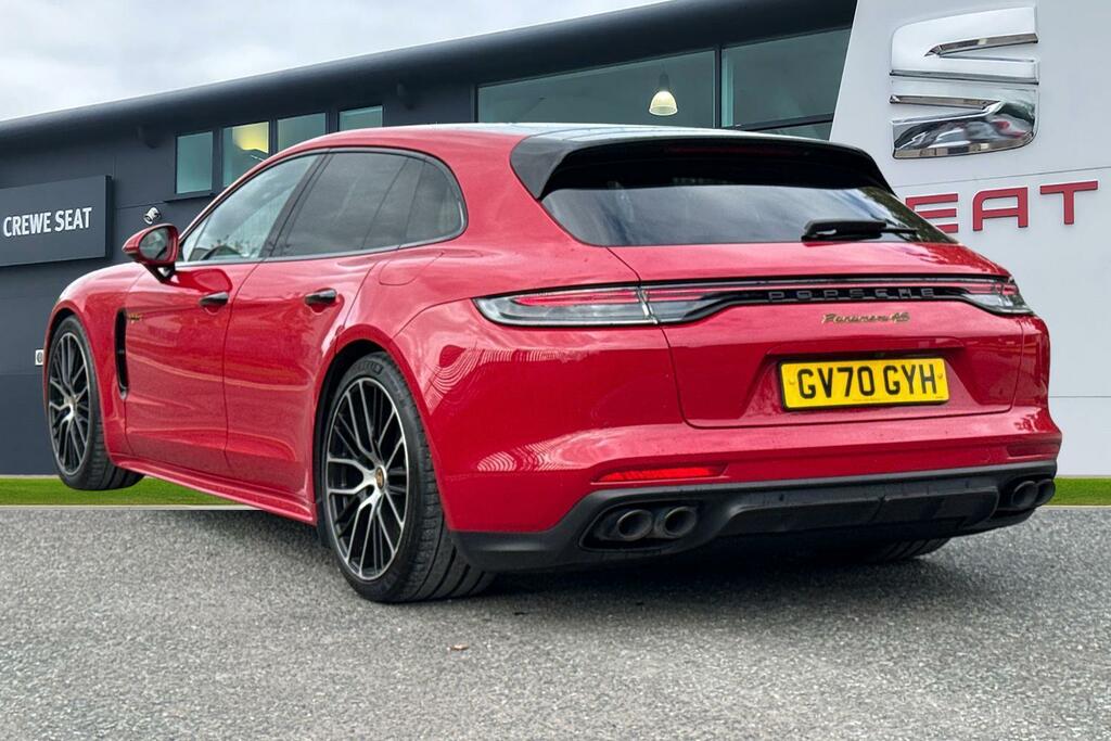 Porsche Panamera 2.9 V6 E-hybrid 17.9Kwh 4S Sport Turismo Petro Red #2