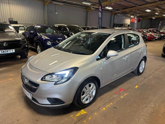 Vauxhall Corsa Hatchback BP65THN Silver #3