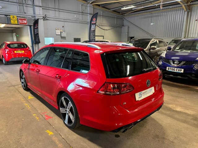 Volkswagen Golf Estate DX66XLA Red #4