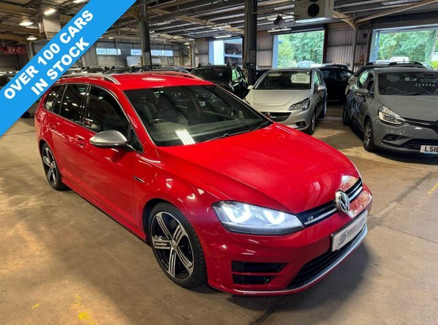 Volkswagen Golf Estate DX66XLA Red