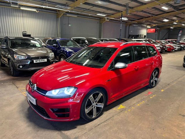 Volkswagen Golf Estate DX66XLA Red #2