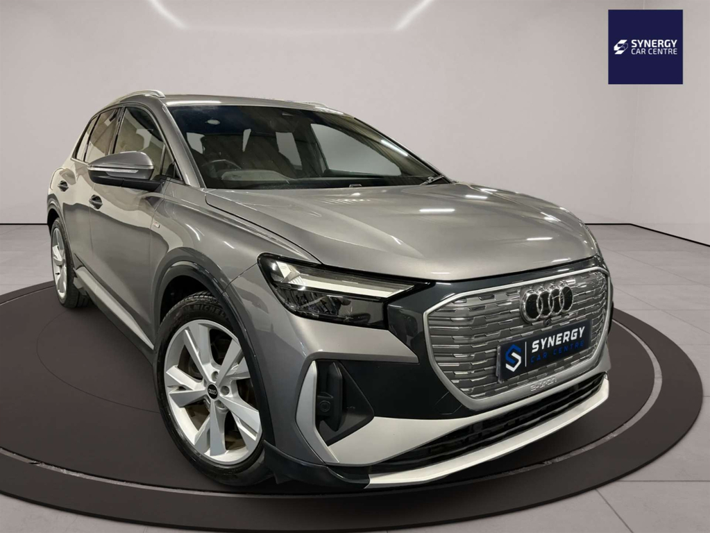 Audi Q4 E Tron S Line 40 GJ71EVL Grey #3