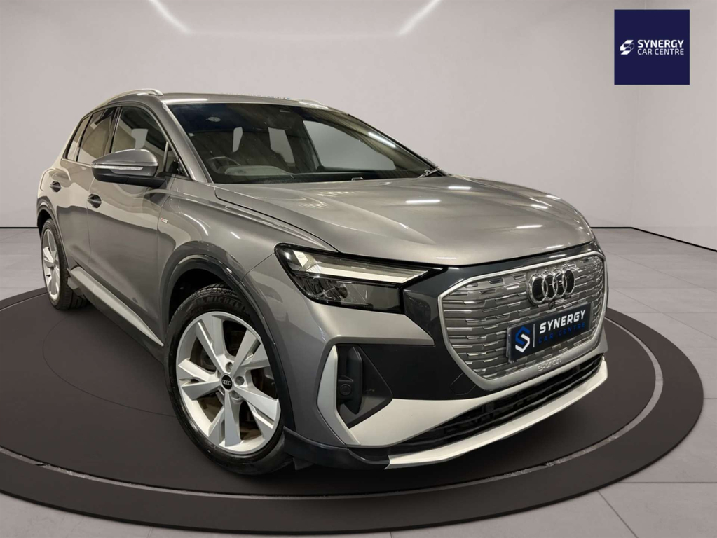 Audi Q4 E Tron S Line 40 GJ71EVL Grey