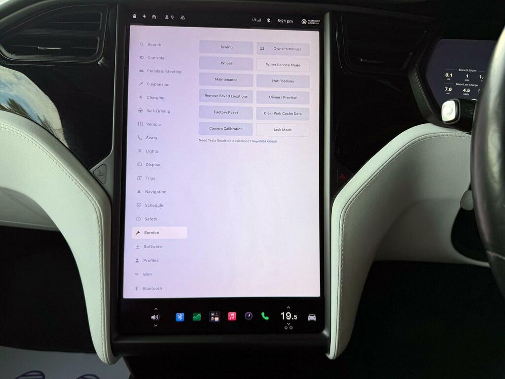 Tesla Model X Long Range Awd 7 White #40