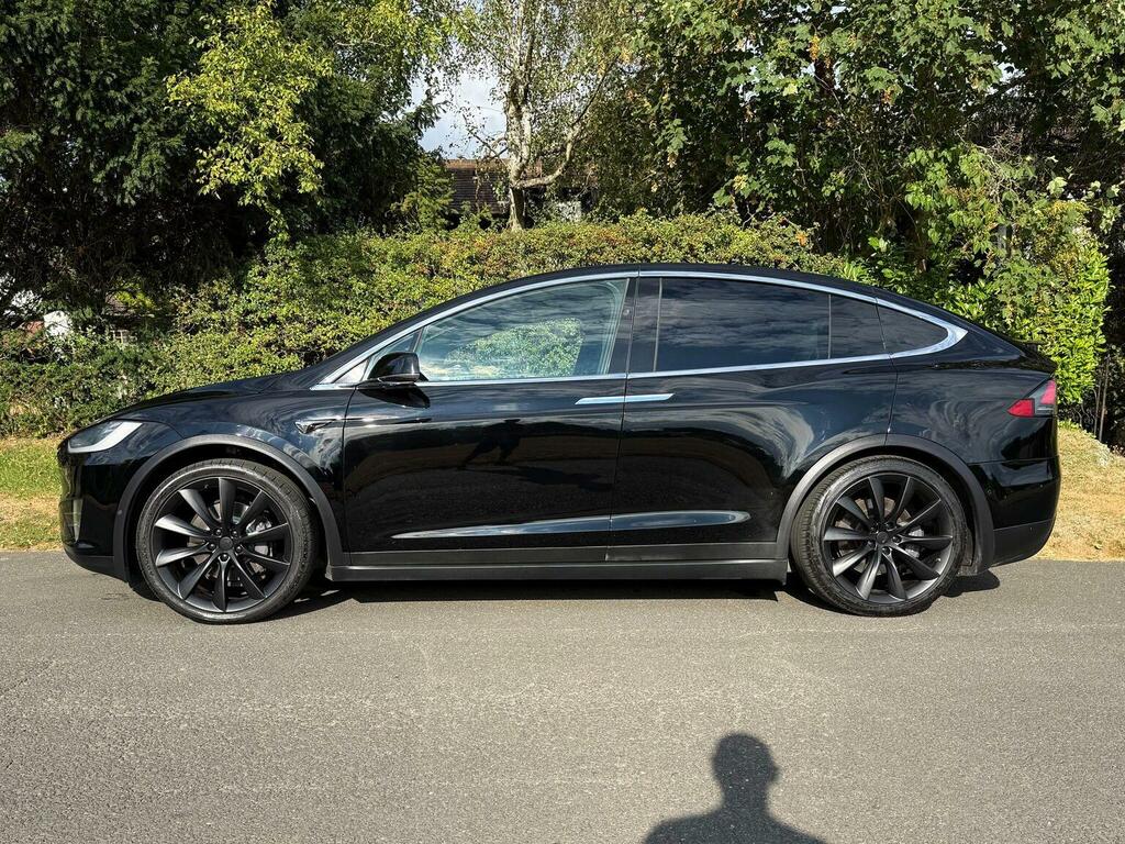 Tesla Model X Long Range Awd 7 White #9