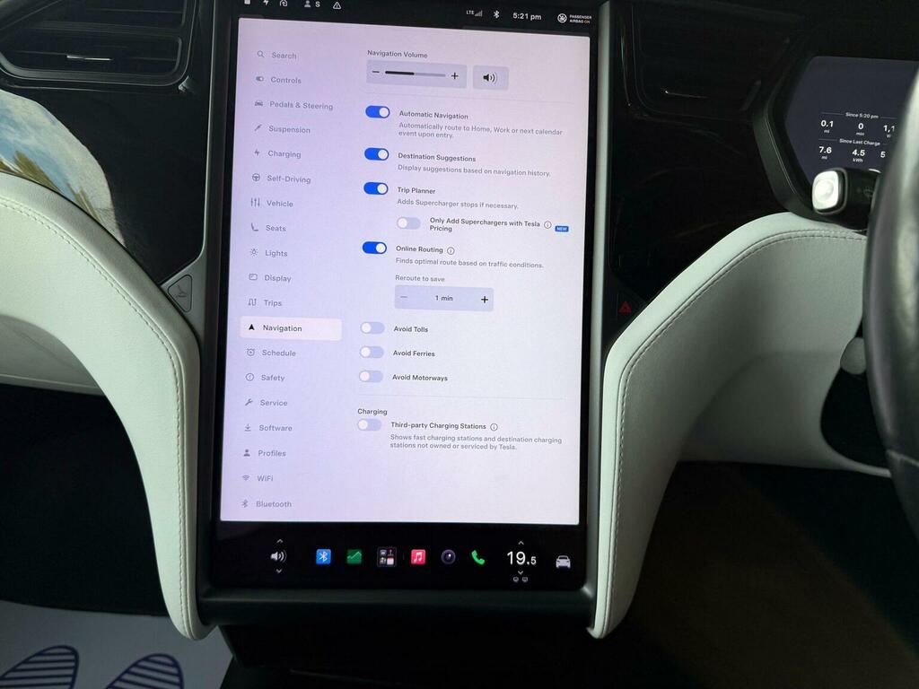 Tesla Model X Long Range Awd 7 White #36