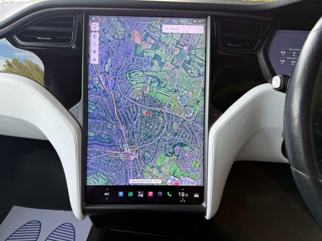 Tesla Model X Long Range Awd 7 White #21