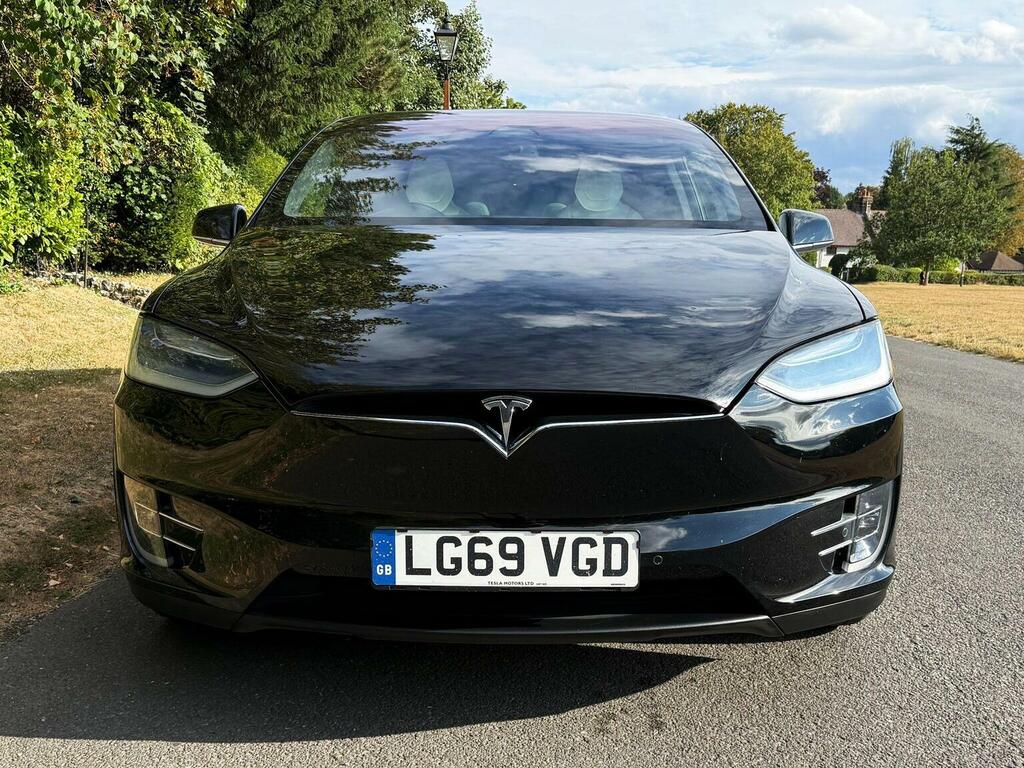 Tesla Model X Long Range Awd 7 White #11