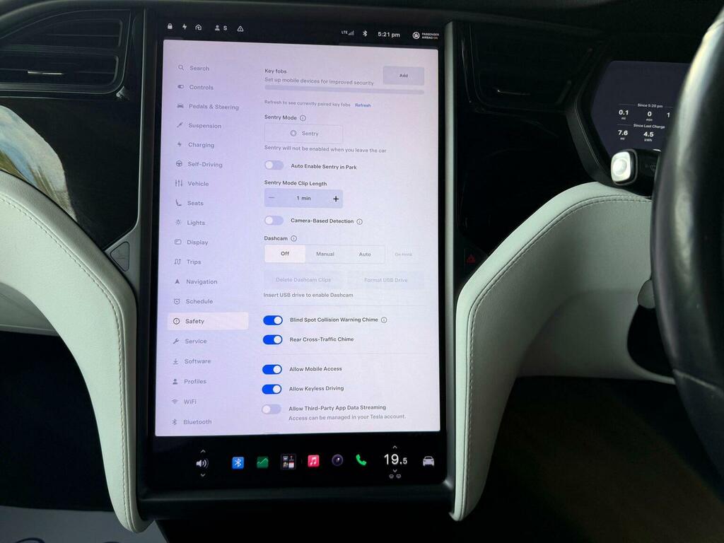 Tesla Model X Long Range Awd 7 White #38